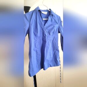 Motherhood maternity Blue shirt